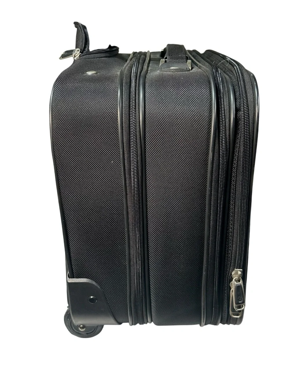 Samsonite Rolling Laptop Case Wheeled Business Travel Carry-On Briefcase Black